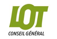Logo du Conseil général du Lot, client de TRAQ